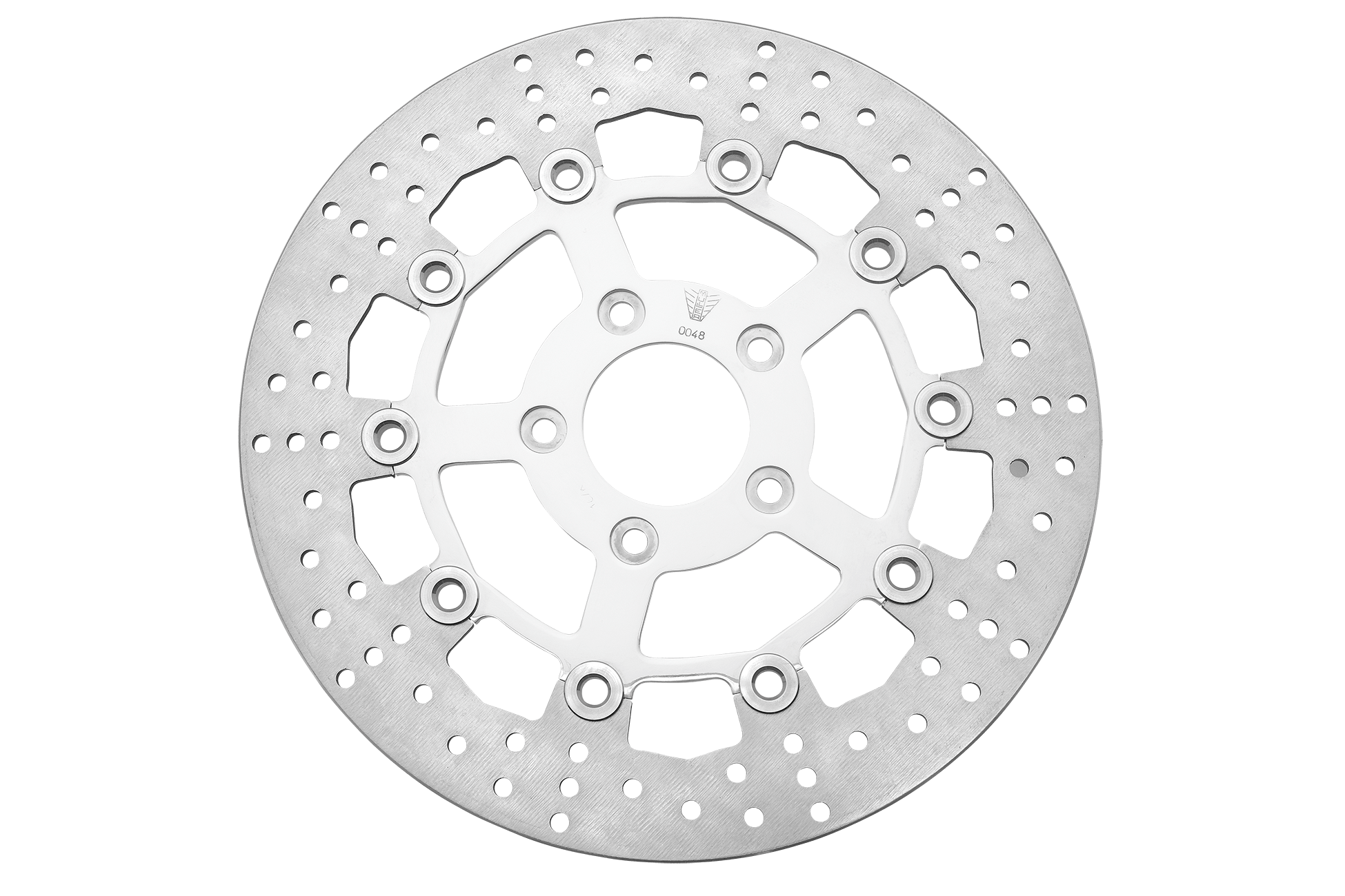 Universal 4 löcher Aluminium legierung Schwimm disk motorrad bremsscheibe  bremsbeläge 220mm motorrad Vorne disc bremse Loch
